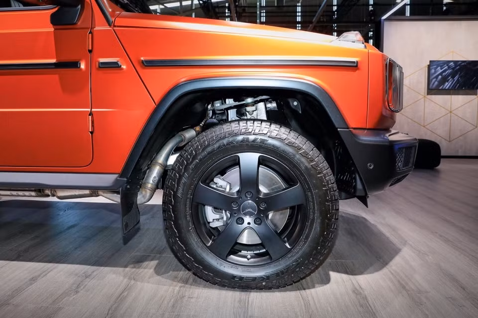 mercedes benz g class 2022 trong ham ho hon khi so huu goi ngoai that professional line hinh 5