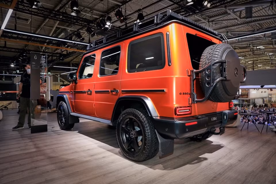 mercedes benz g class 2022 trong ham ho hon khi so huu goi ngoai that professional line hinh 3