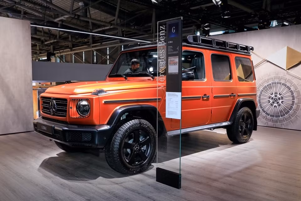 mercedes benz g class 2022 trong ham ho hon khi so huu goi ngoai that professional line hinh 2