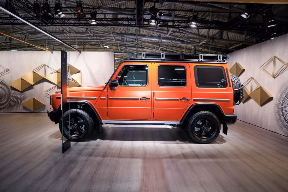 mercedes benz g class 2022 trong ham ho hon khi so huu goi ngoai that professional line hinh 4