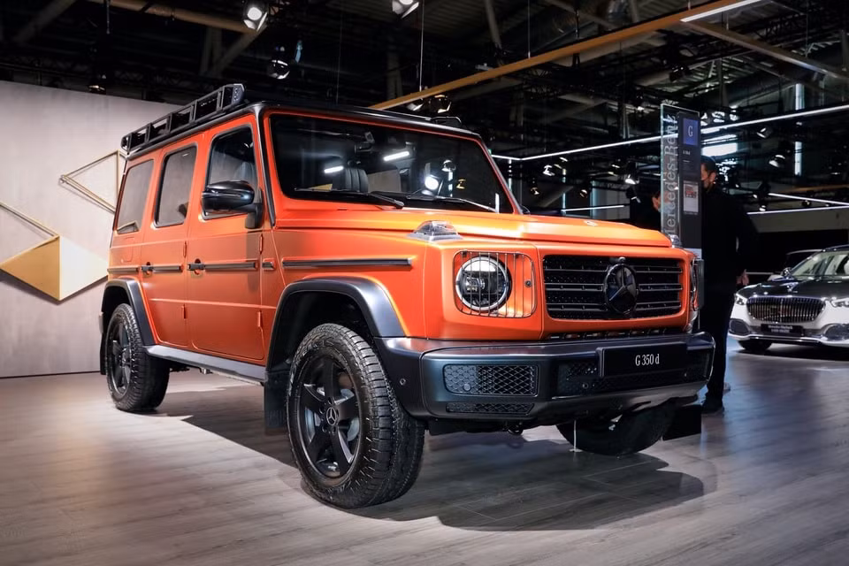 mercedes benz g class 2022 trong ham ho hon khi so huu goi ngoai that professional line hinh 1