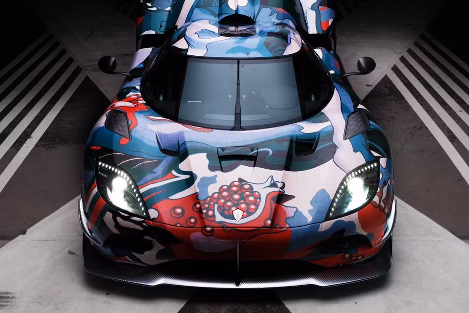 koenigsegg agera rs duoc trang bi lop son ngoai that phong cach a dong hinh 1