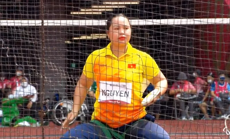 vdv nguyen thi hai xep hang 10 19 day ta tai paralympic tokyo 2020 hinh 1