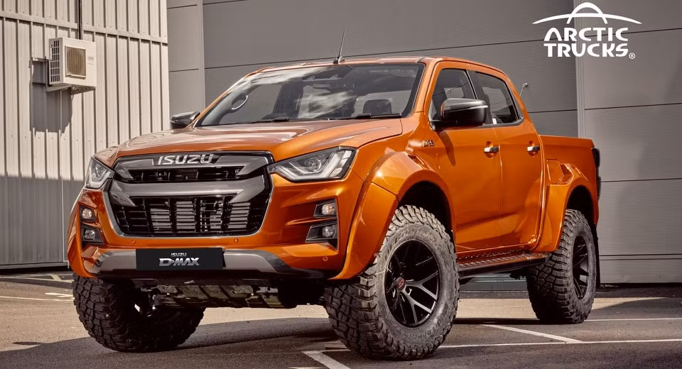 ban tai isuzu d max trong ham ho hon sau khi so huu goi do cua hang arctic trucks hinh 1
