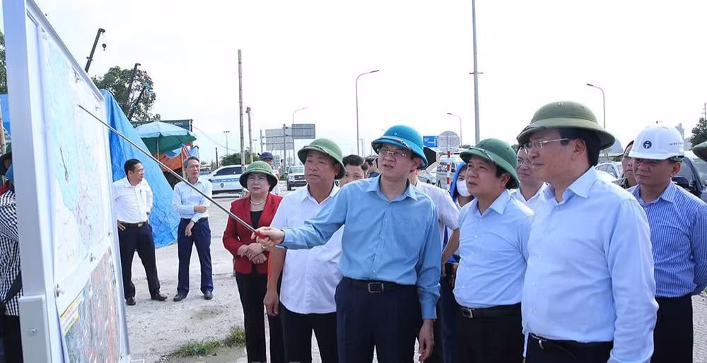 doan cong tac thanh vien chinh phu kiem tra mot so du an tai tinh ninh binh hinh 1