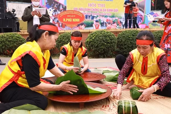 nghe lam banh chung banh giay o phu tho la di san quoc gia hinh 1