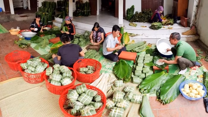 nghe lam banh chung banh giay o phu tho la di san quoc gia hinh 2