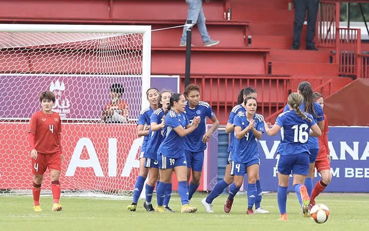 dt nu viet nam gap campuchia o ban ket bong da nu sea games 32 hinh 2