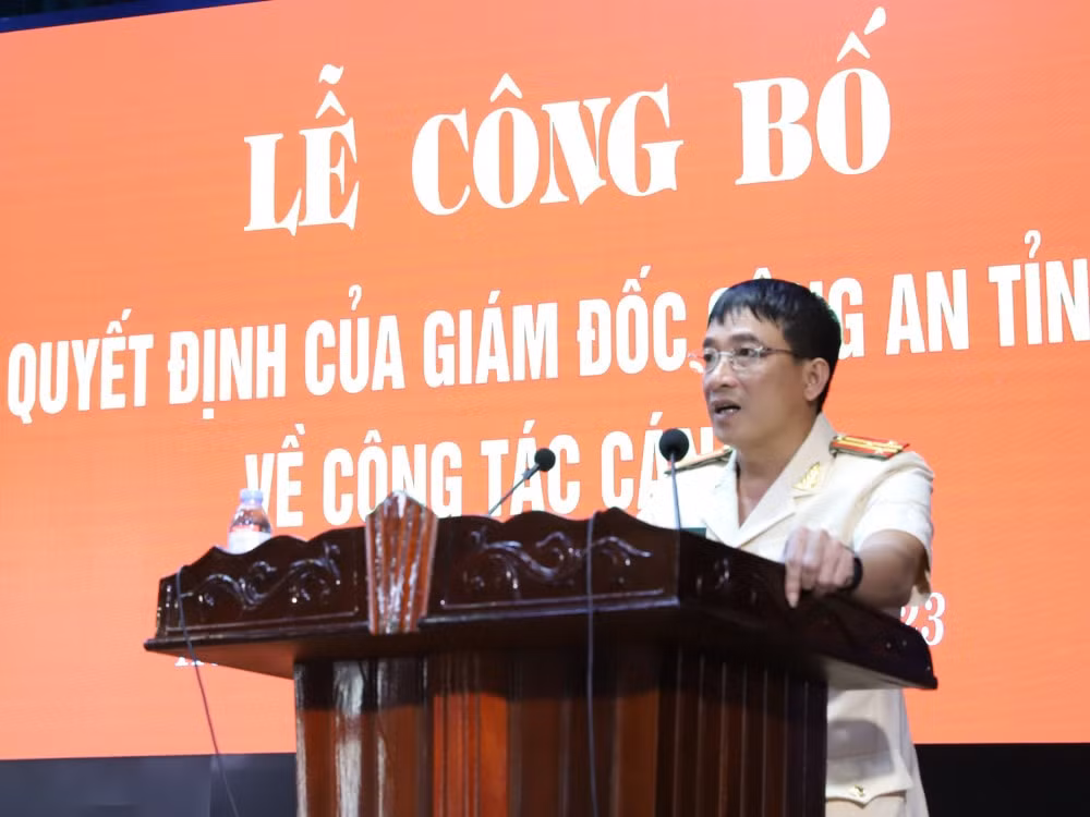 cong an ha tinh dieu dong bo nhiem 4 dong chi truong phong truong cong an huyen hinh 2