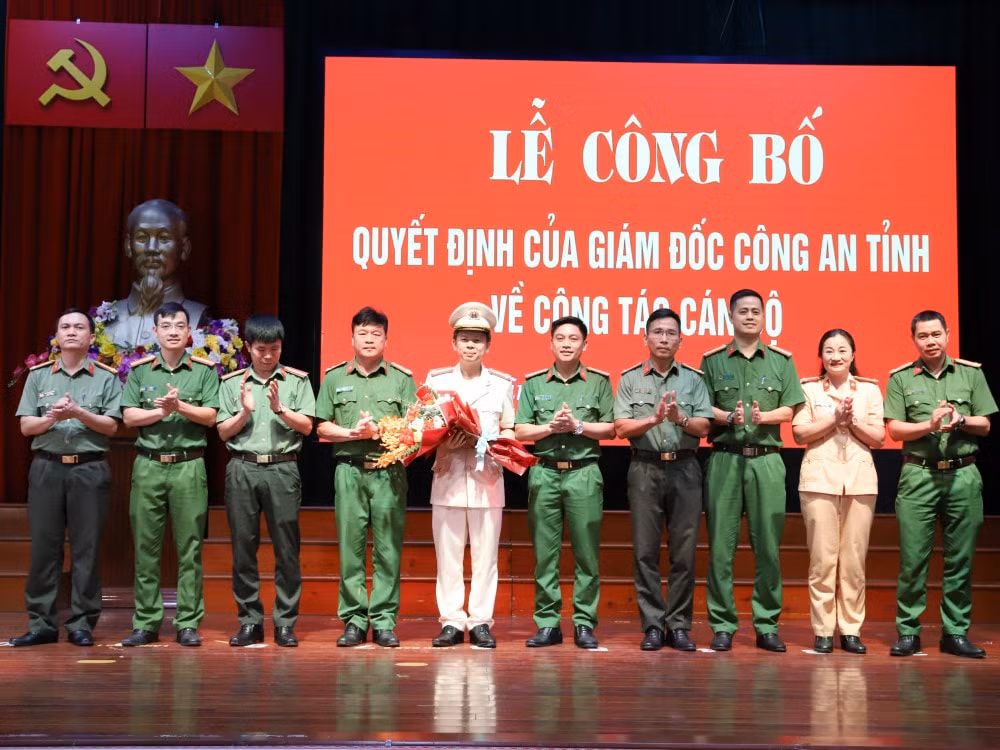 cong an ha tinh dieu dong bo nhiem 4 dong chi truong phong truong cong an huyen hinh 3