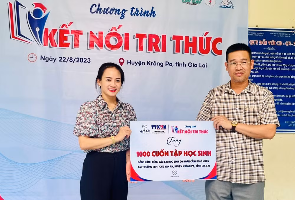 ttxvn to chuc chuong trinh ket noi tri thuc cho hoc sinh dan toc thieu so hinh 1