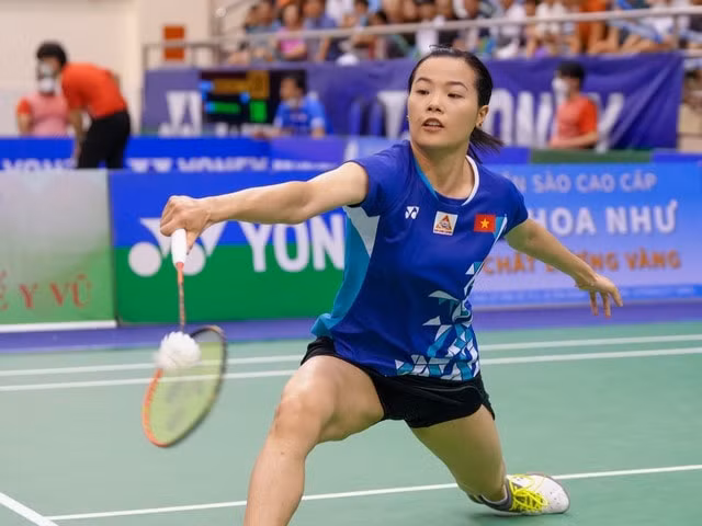 nguyen thuy linh dung chan tai giai cau long vo dich the gioi 2023 hinh 1