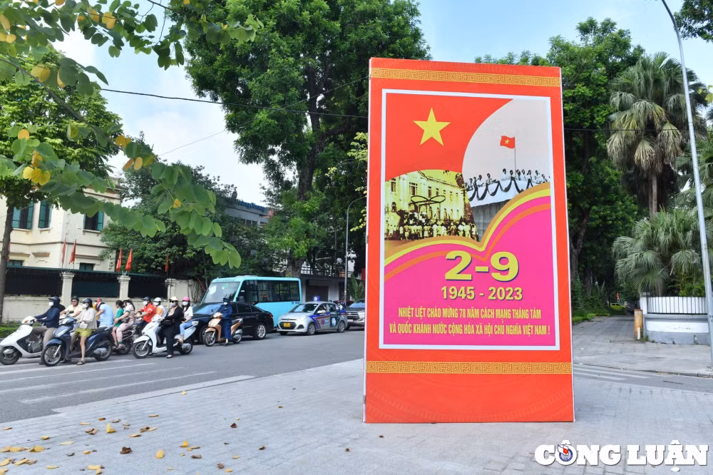duong pho ha noi ngap sac co do sao vang chao mung quoc khanh 2 9 hinh 7