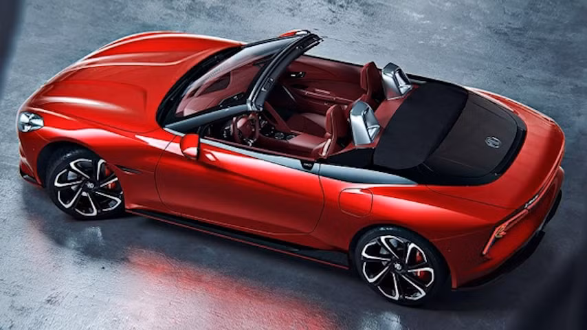 morris garages mg quay tro lai thi truong xe voi chiec mg cyberster hinh 9