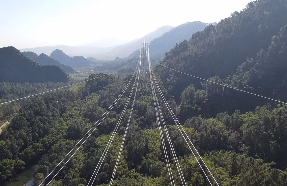 Dự án đường dây 220kV Đô Lương – Nam Cấm đã hoàn thành vượt trước tiến độ hơn 1 tháng so với chủ trương đầu tư được phê duyệt