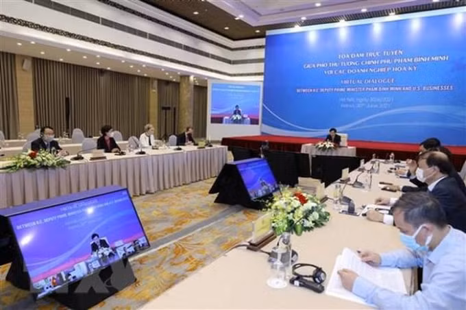 Quang cảnh tọa đàm. Ảnh: TTXVN