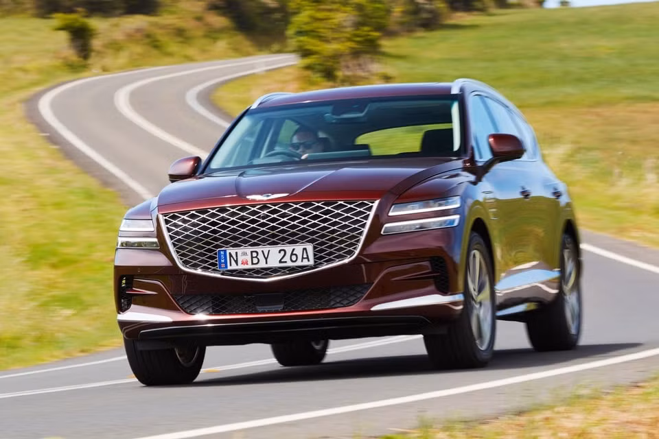 Genesis GV80 2021. Ảnh: Carscoops