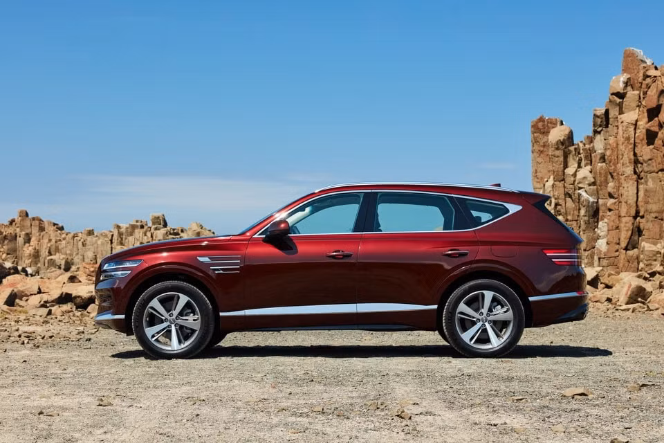Genesis GV80 2021. Ảnh: Carscoops