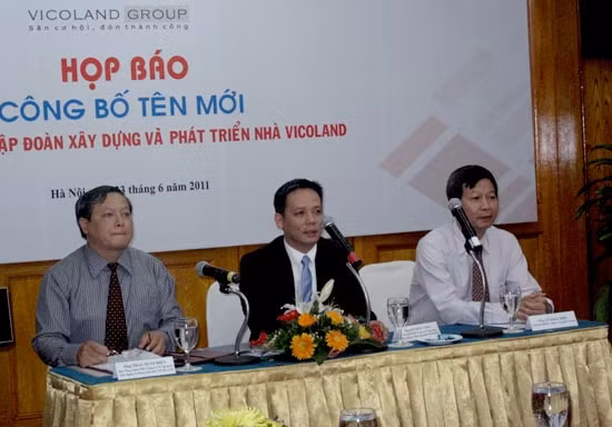 Vincon chính thức thông báo đổi tên doanh nghiệp thành Công ty Cổ phần Tập đoàn Xây dựng và Phát triển nhà Vicoland. Nguồn: Vicoland.