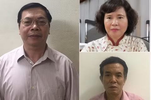 Cựu Bộ trưởng Bộ Công thương và đồng phạm (ảnh st)
