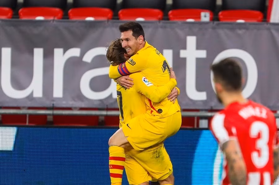 Tiền đạo Messi có trận đấu đầy ấn tượng. Ảnh: vietnamnnet.vn