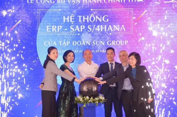 Lễ công bố vận hành chính thức hệ thống ERP-SAP của tập đoàn Sun Group