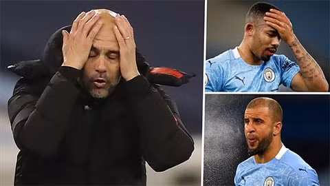 Câu lạc bộ Man City đã xác nhận về 2 cầu thủ và 1 thành viên trong ban huấn luyện Man City dương tính với Covid-19. Ảnh: bongdaplus.vn