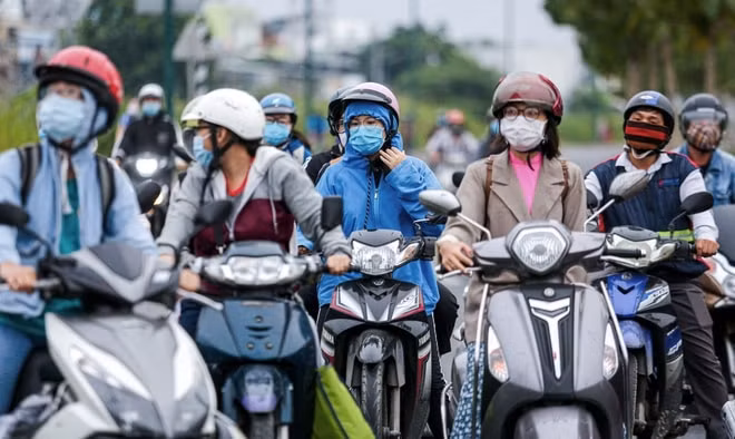 TP. HCM chuẩn bị đón đợt không khí lạnh mới, nền nhiệt dưới 20 độ C. Ảnh: TL