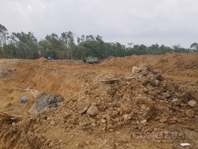 Công trình bến thủy nội địa Trương Đức Long có chủ trương xây dựng trên diện tích hơn 4.000 m2.