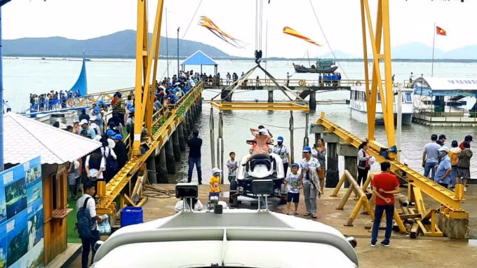 Một góc Bến thuyền du lịch Marina Vũng Tàu.