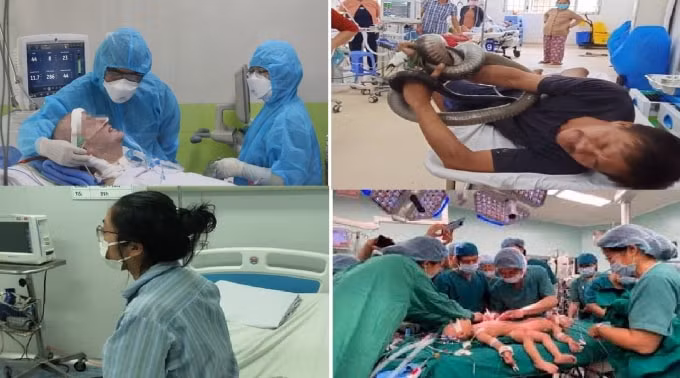 Năm 2020 ghi nhận nhiều ca bệnh nhận được sự chú ý lớn từ dư luận, trong đó nổi bất vẫn là các bệnh nhân nhiễm COVID -19 9 (ảnh TL).
