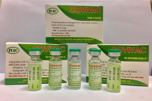 Vaccine Covivac. Ảnh: IVAC