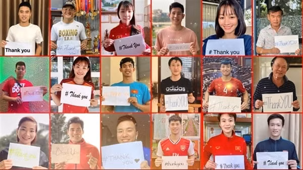 Các VĐV, HLV thể thao Việt Nam vẫn vững tinh thần trong dịch Covid-19.
