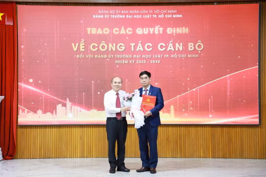 TS. Lê Trường Sơn giữ chức Bí thư Đảng ủy trường Đại học Luật TPHCM
