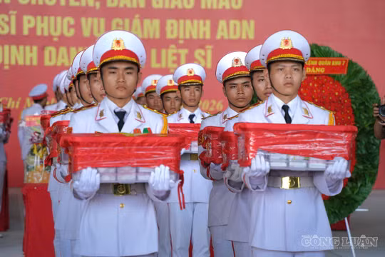 7.104 mẫu hài cốt liệt sĩ TP.HCM lên chuyến bay đặc biệt đi tìm tên