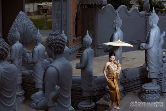 Rộ trào lưu hóa thiếu nữ Khmer từ cơn sốt MV 'Thiên đường với người thương'