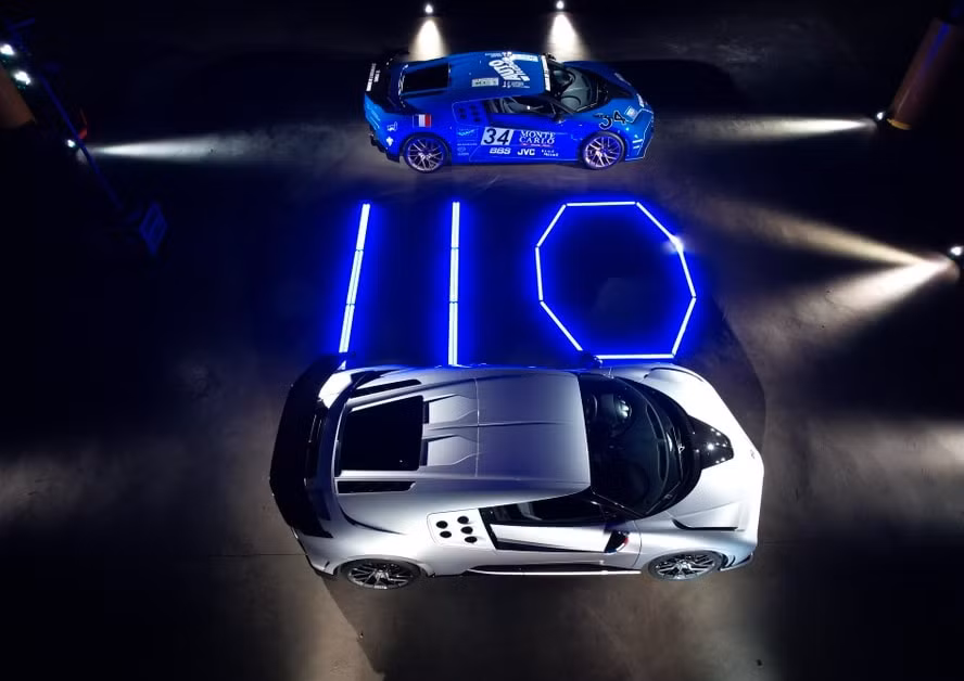chiec bugatti centodieci duy nhat duoc lay cam hung tu xe dua hinh 13