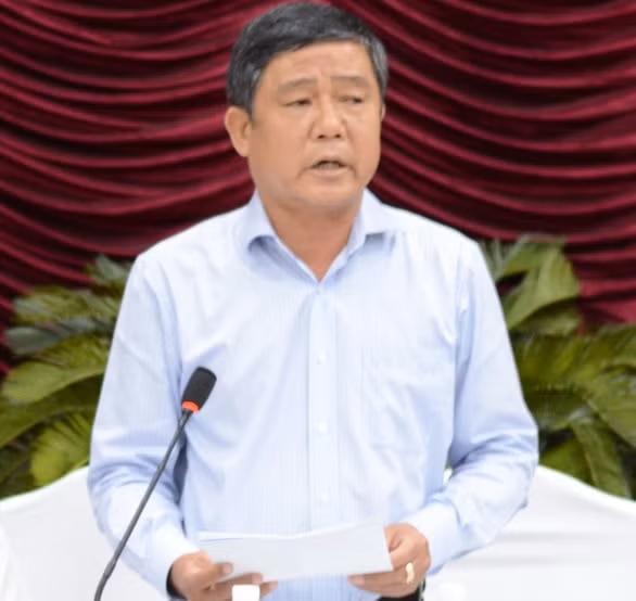 Ông Hồ Lâm - Giám đốc sở Tài nguyên - Môi trường tỉnh Bình Thuận - Ảnh: ĐỨC TRONG