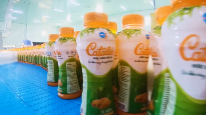 Nước uống Catalia một trong hai sản phẩm mới của công ty.