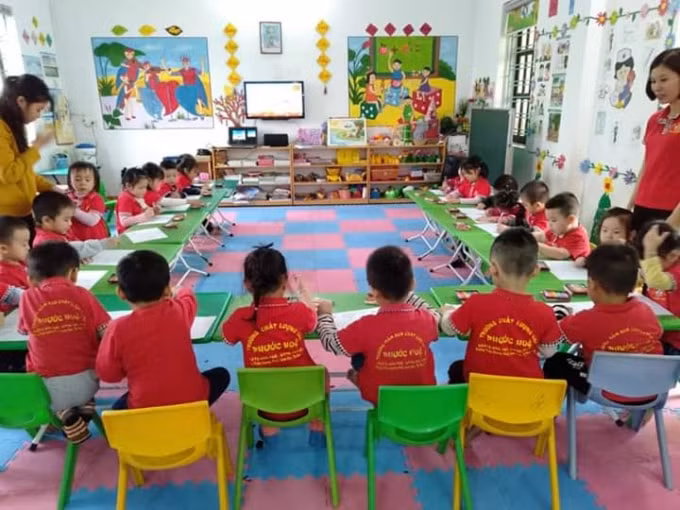 Các chương trình học được đổi mới, sáng tạo kích thích tư duy sáng tạo của trẻ nhỏ.