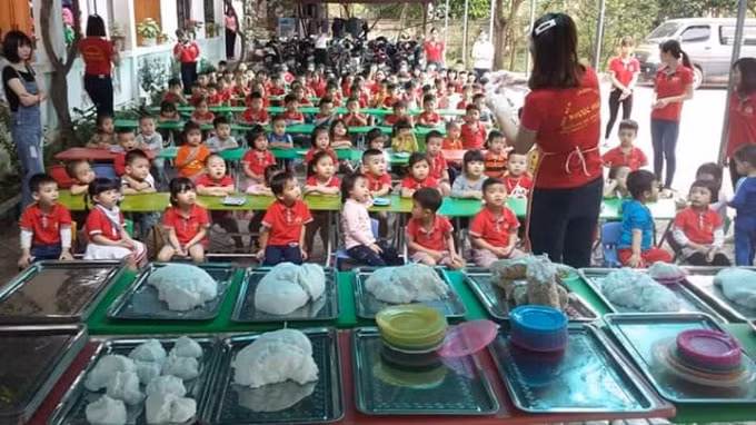 Các chương trình ngoại khóa được triển khai bài bản, đều đặn.