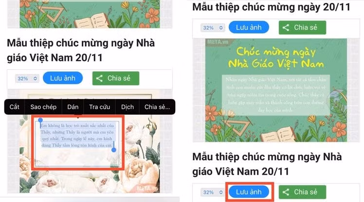 huong dan lam thiep 20 11 online don gian tren dien thoai hinh 2