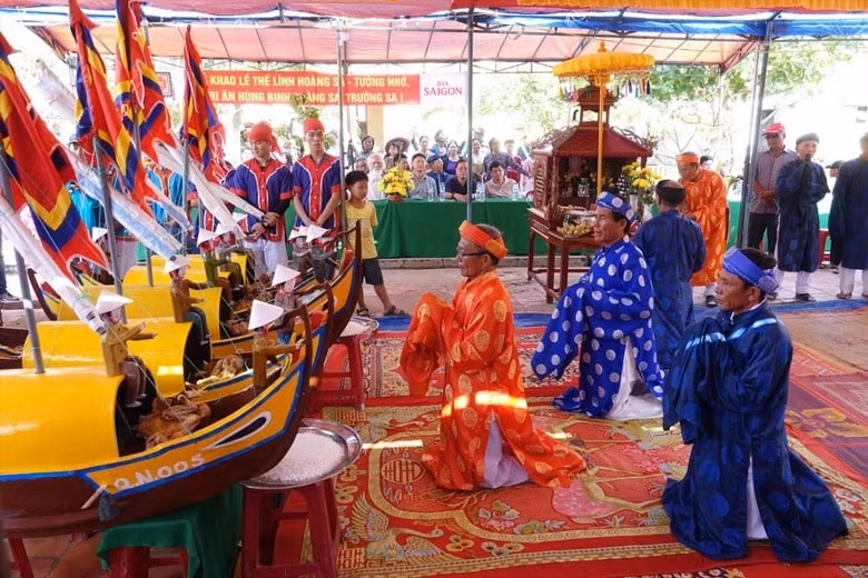le khao le the linh hoang sa 2024 to chuc quy mo cap quoc gia hinh 1