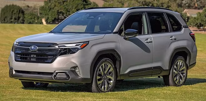 lo anh subaru forester the he moi truoc ngay trinh lang hinh 1