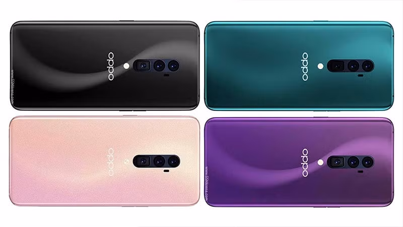 OPPO Reno dự kiến ra mắt ngày 10/4, có 4 màu phối rất đẹp.