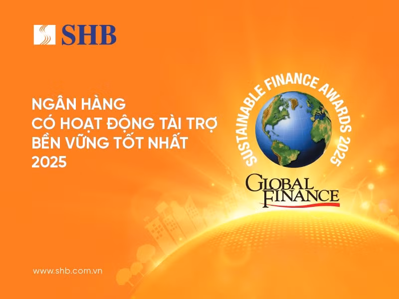 shb nam thu ba lien tiep duoc vinh danh ngan hang viet nam co hoat dong tai tro ben vung tot nhat hinh 1