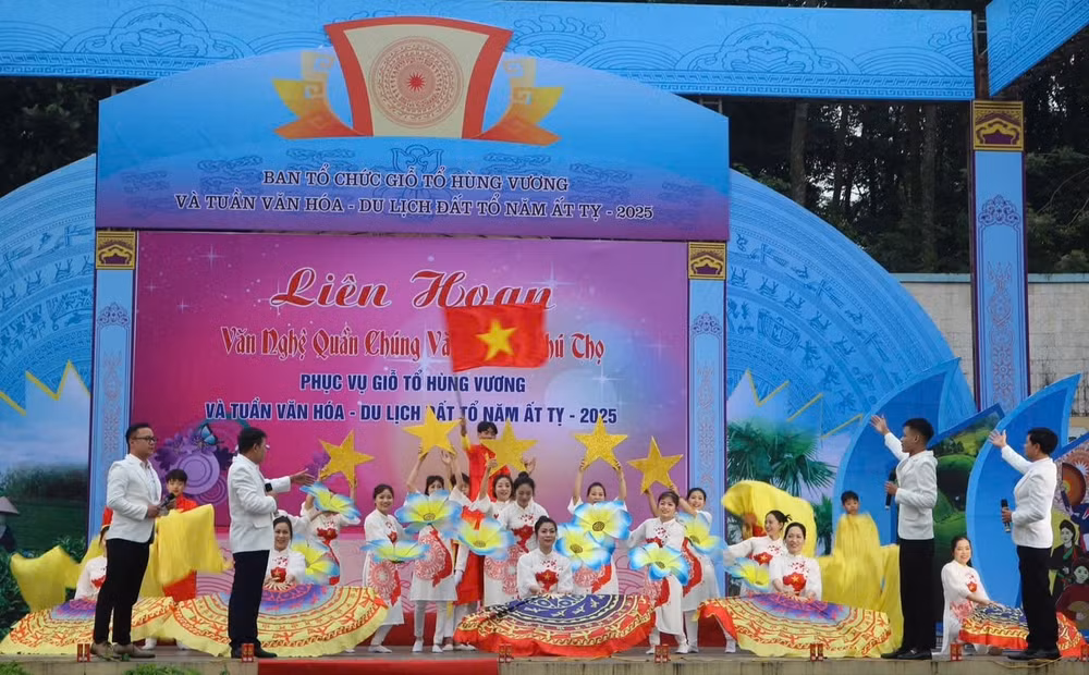 gan 500 nghe nhan dien vien tham gia lien hoan van nghe quan chung va dan ca phu tho hinh 4