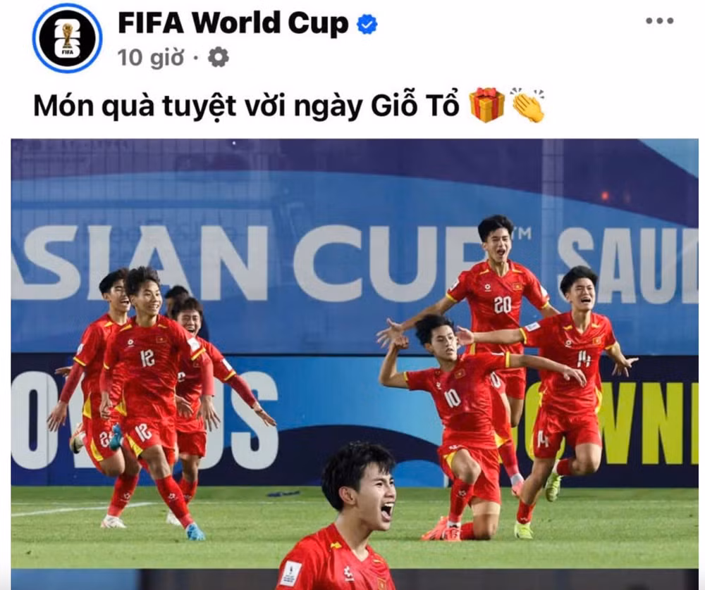 u17 viet nam nhan loi chuc mung dac biet tu fifa hinh 1