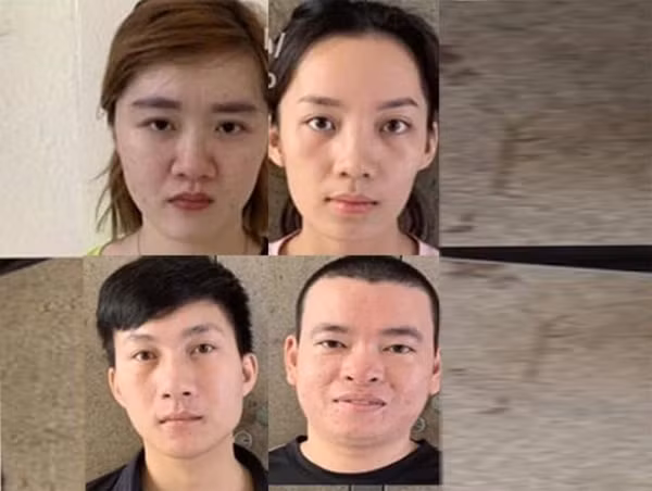 Các đối tượng liên quan đến vụ án