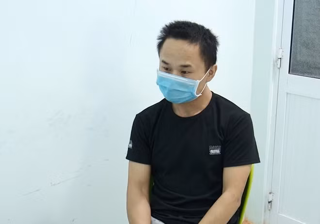 Một trong những đối tượng người Trung Quốc nhập cảnh trái phép vào Bạc Liêu. (Ảnh: Trọng Nguyễn)